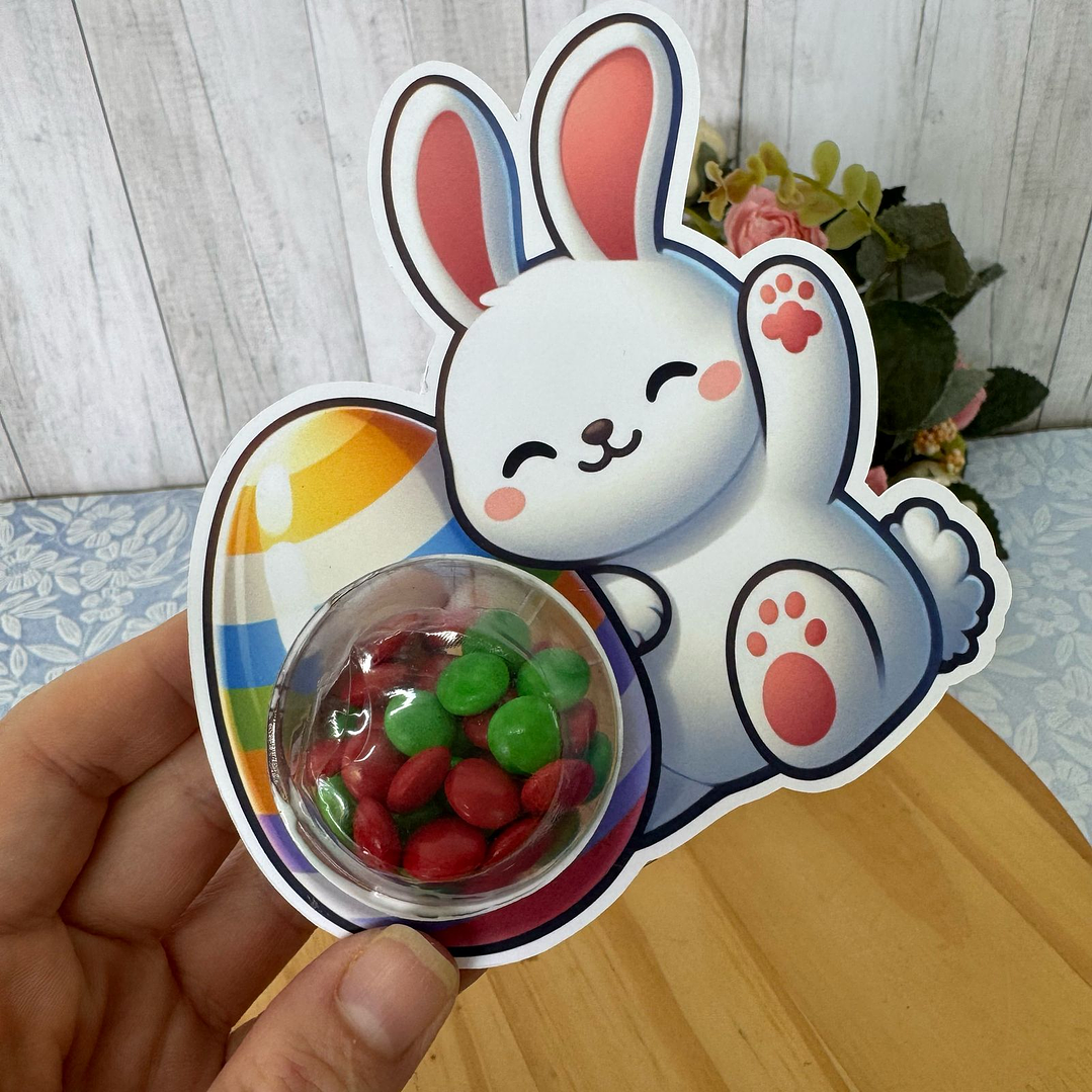 Arquivos Corte Páscoa Coelhinho Arquivo em Pdf  4