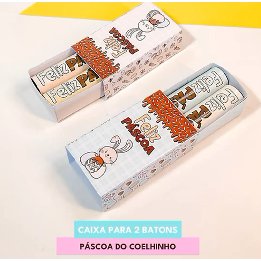 Arquivos de Corte Páscoa Coelhinho Arquivo em Pdf  3