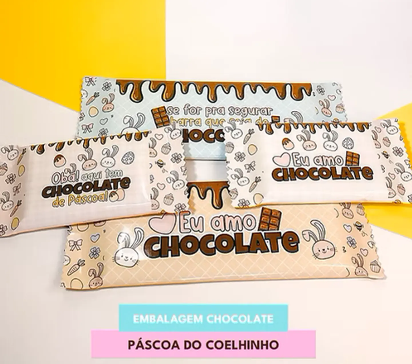 Arquivos de Corte Páscoa Coelhinho Arquivo em Pdf  6