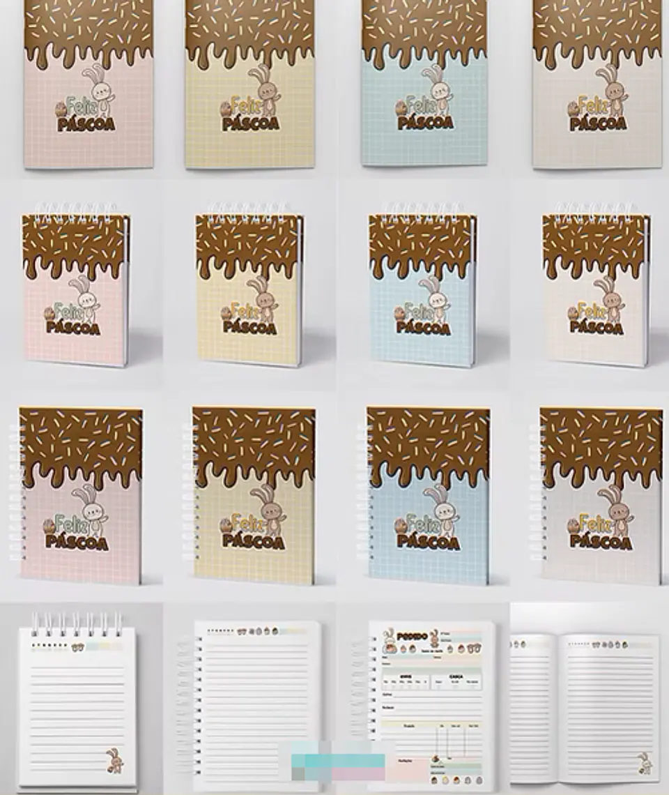 Arquivos de Corte Páscoa Coelhinho Arquivo em Pdf  12