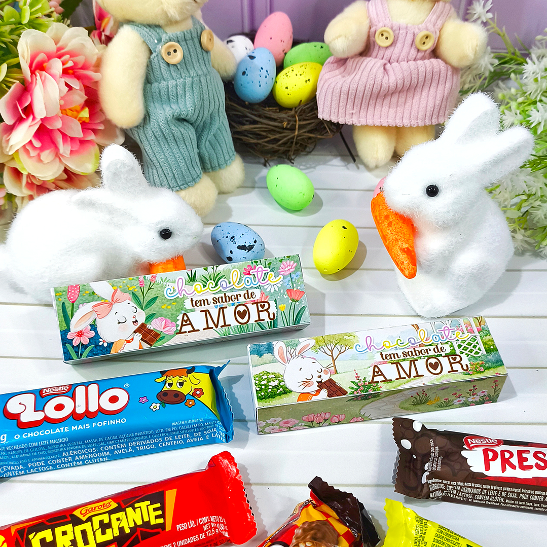 Arquivos Prontos Mimos Páscoa Coelhinhos Arquivo em Pdf 3