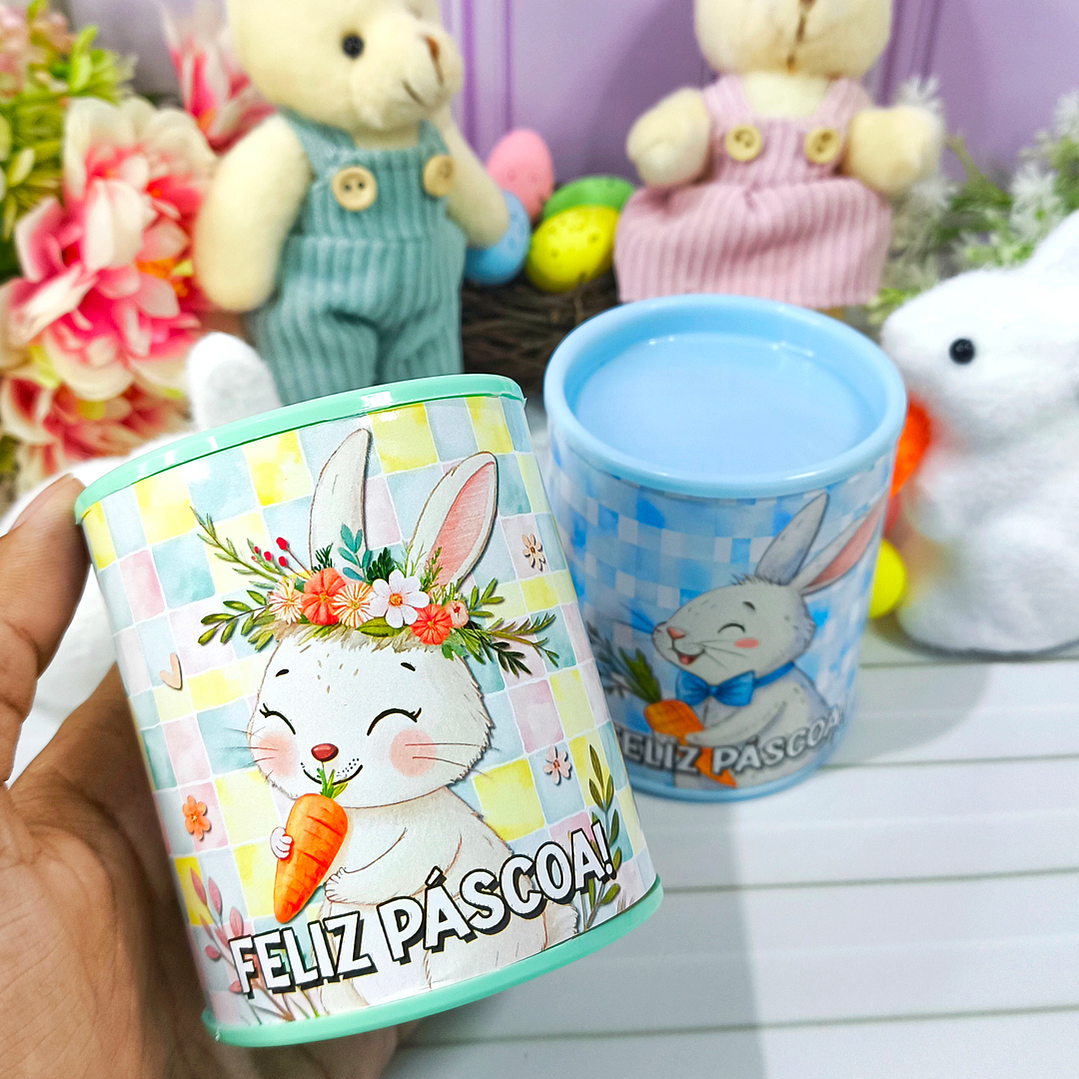 Arquivos Prontos Mimos Páscoa Coelhinhos Arquivo em Pdf 9