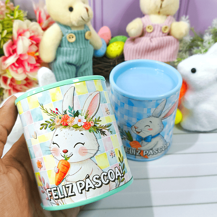 Arquivos Prontos Mimos Páscoa Coelhinhos Arquivo em Pdf 9