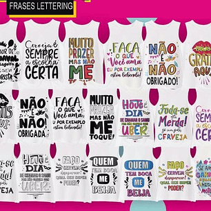 22 Artes para Copo e Camisa Frases Carnaval Arquivo Editável 