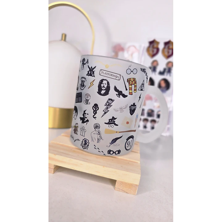 Arte para Caneca Harry Potter Icones Arquivo em Jpg  1