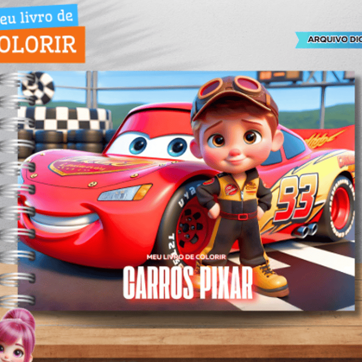 Kit Digital Livros de Colorir Png  3