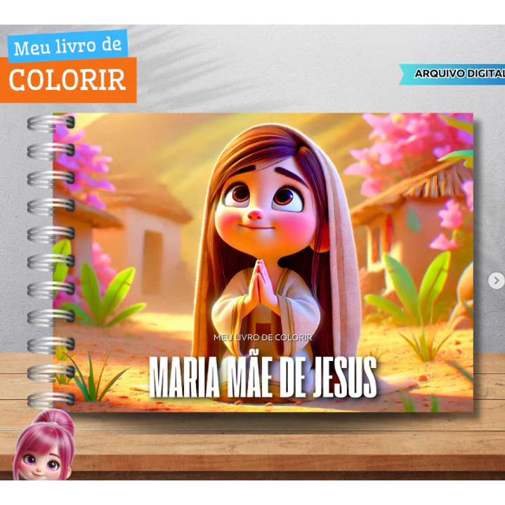 Kit Digital Livros de Colorir Png  5