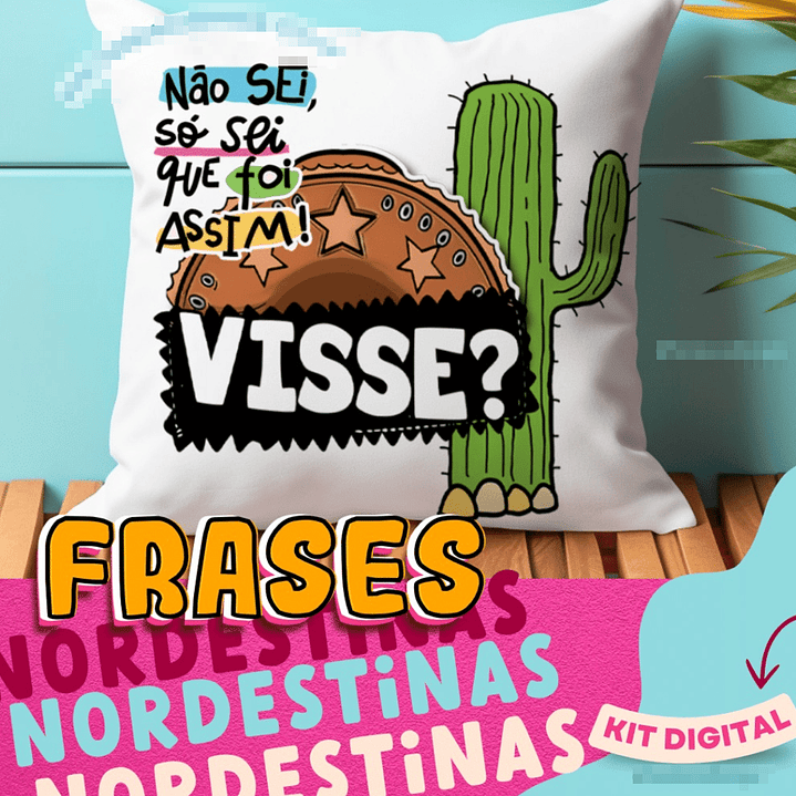 Kit Digital Frases Nordestina em Png   5