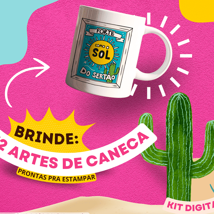 Kit Digital Frases Nordestina em Png   7