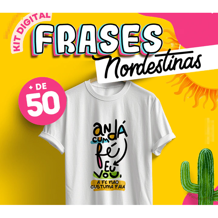 Kit Digital Frases Nordestina em Png   10