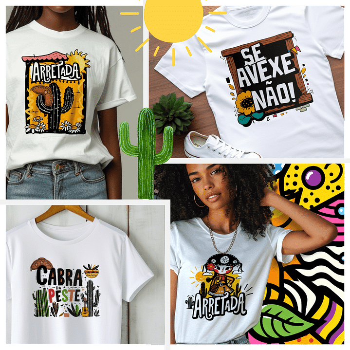 Kit Digital Frases Nordestina em Png   1