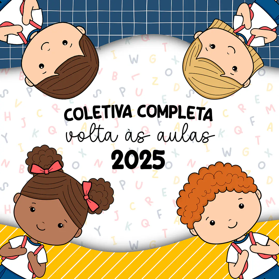 Arquivo Volta as Aulas Caderno, Chaveiro, Etiquetas, Livrinho Mascotinhos em Jpg 13