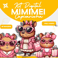 Kit Digital Capivara Me Mimei em Png - thumbnail 1