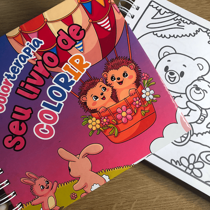 Kit Digital Livros para Colorir Colorterapia Pascoa e outros  em Pdf 1