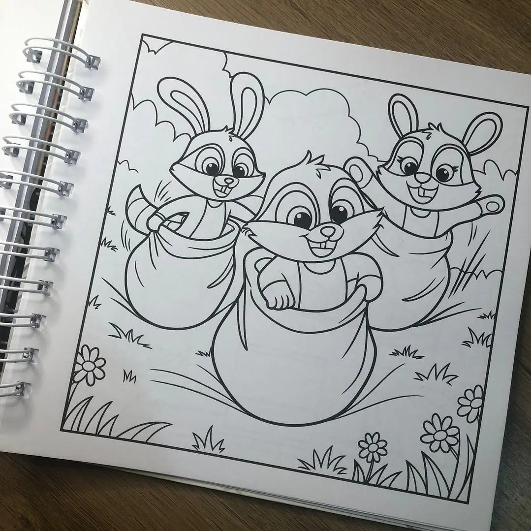 Kit Digital Livros para Colorir Colorterapia Pascoa e outros  em Pdf 6