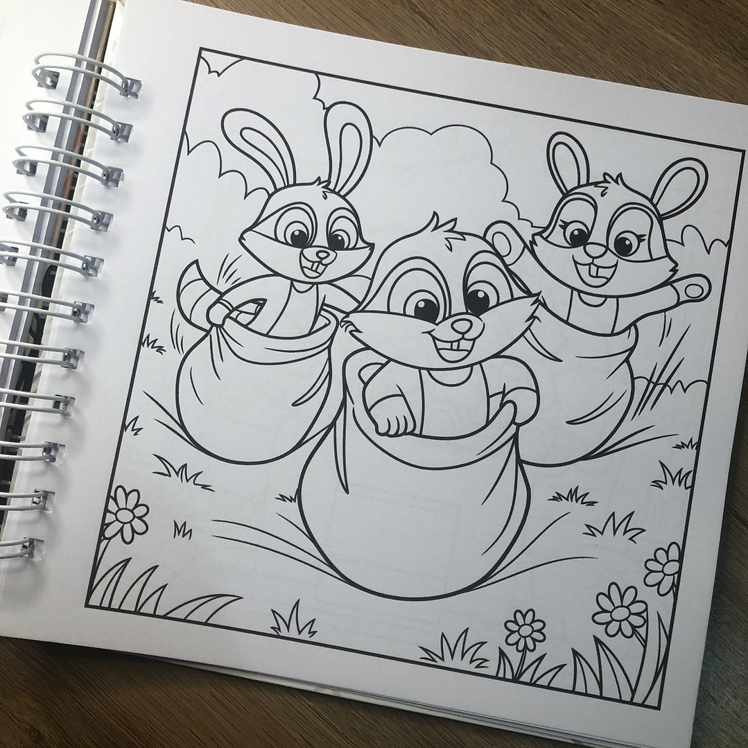 Kit Digital Livros para Colorir Colorterapia Pascoa e outros  em Pdf 6