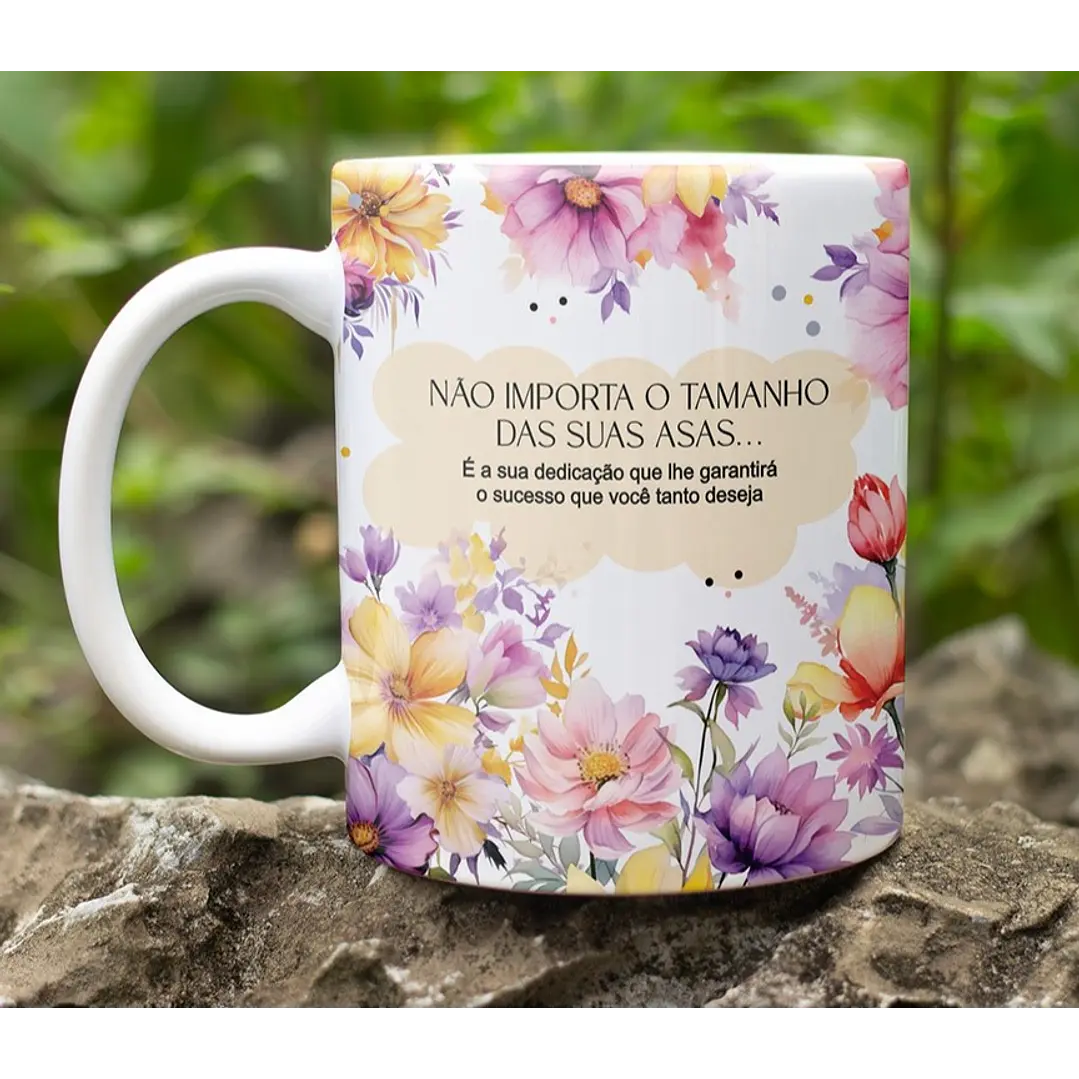 5 Artes para Caneca Suas Asas Arquivo Editável  1