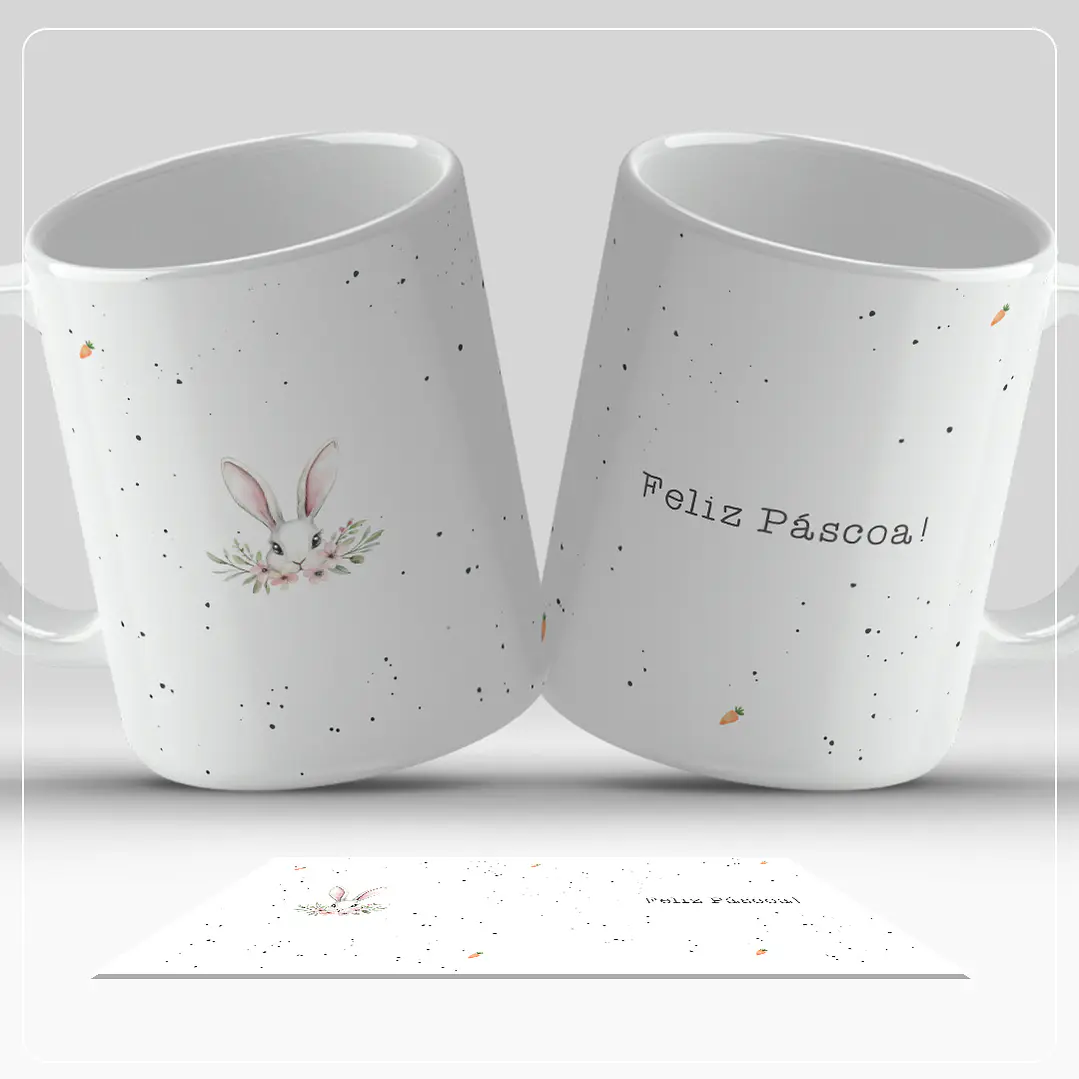 9 Artes para Caneca Páscoa Minimalista Arquivo em Jpg 1