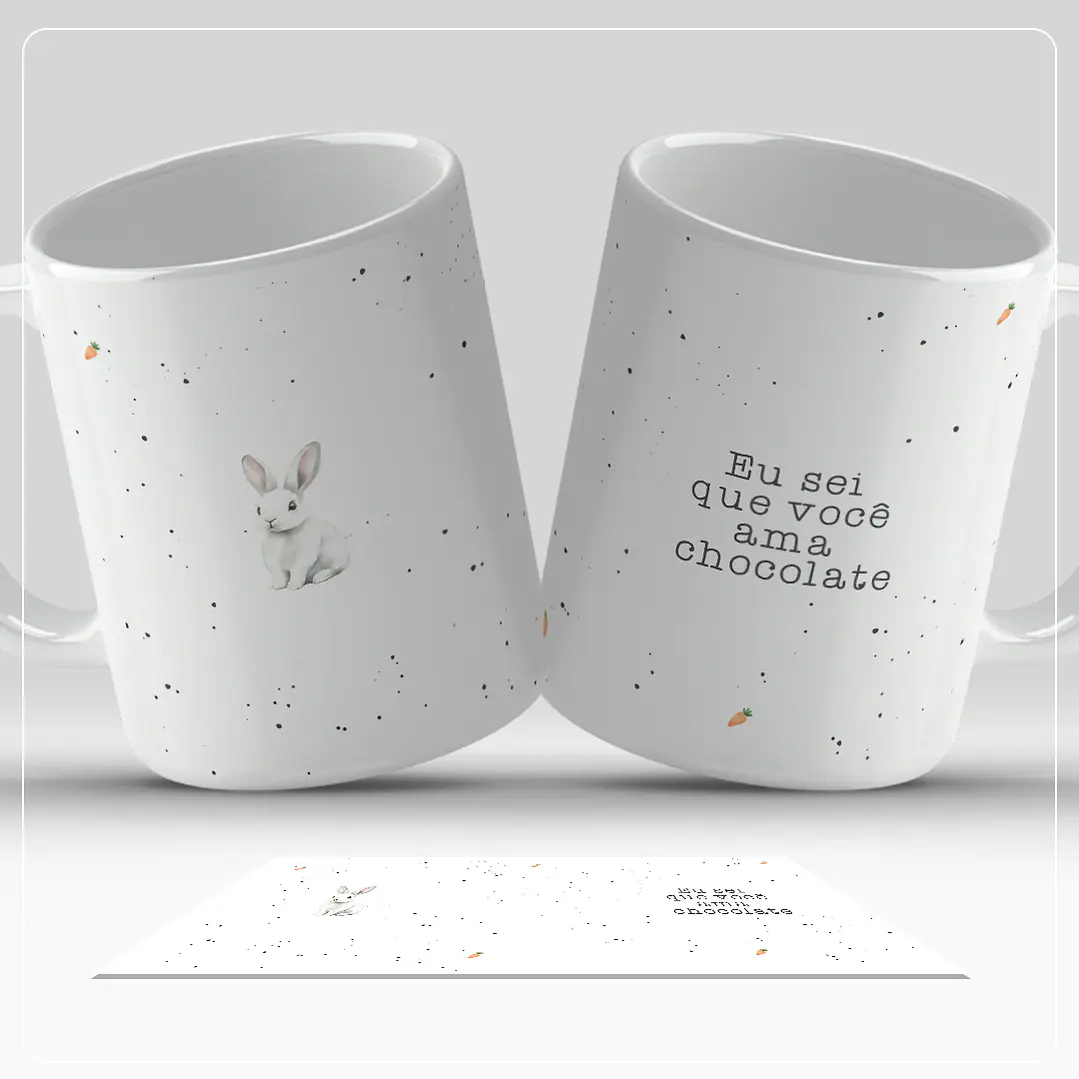 9 Artes para Caneca Páscoa Minimalista Arquivo em Jpg 3