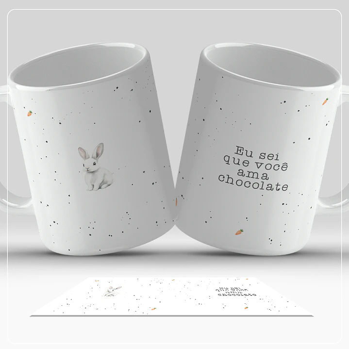 9 Artes para Caneca Páscoa Minimalista Arquivo em Jpg 3