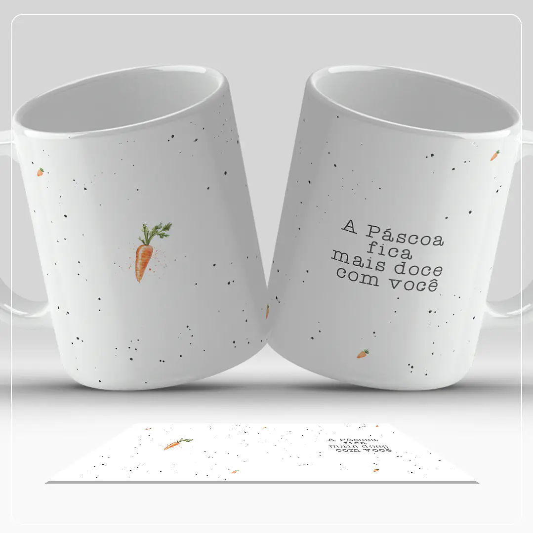 9 Artes para Caneca Páscoa Minimalista Arquivo em Jpg 4