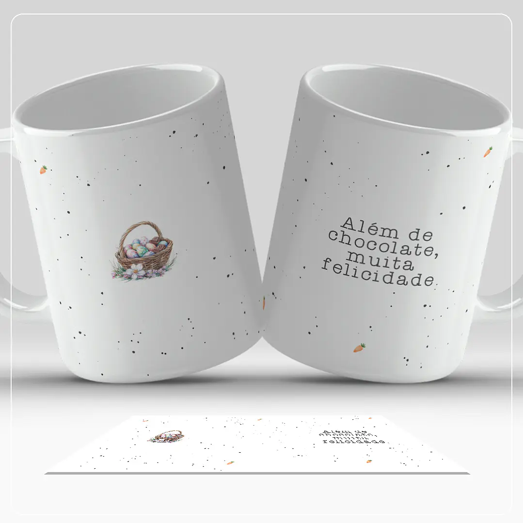 9 Artes para Caneca Páscoa Minimalista Arquivo em Jpg 8