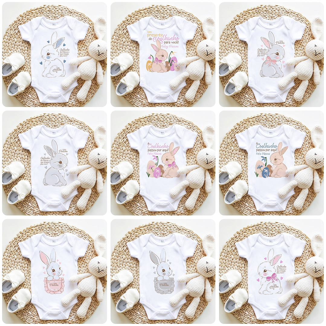 76 Artes para Sublimação Páscoa Caneca, Almofada, Body e Tags Arquivo Editável 3