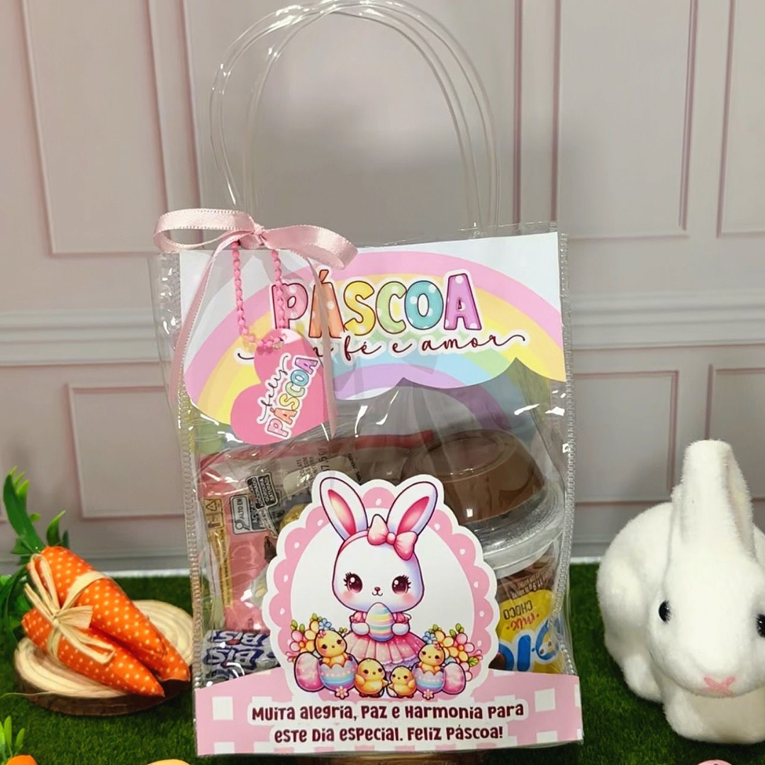 Arquivo de Corte Mimos Páscoa Doce Coelhinhos em Pdf  3