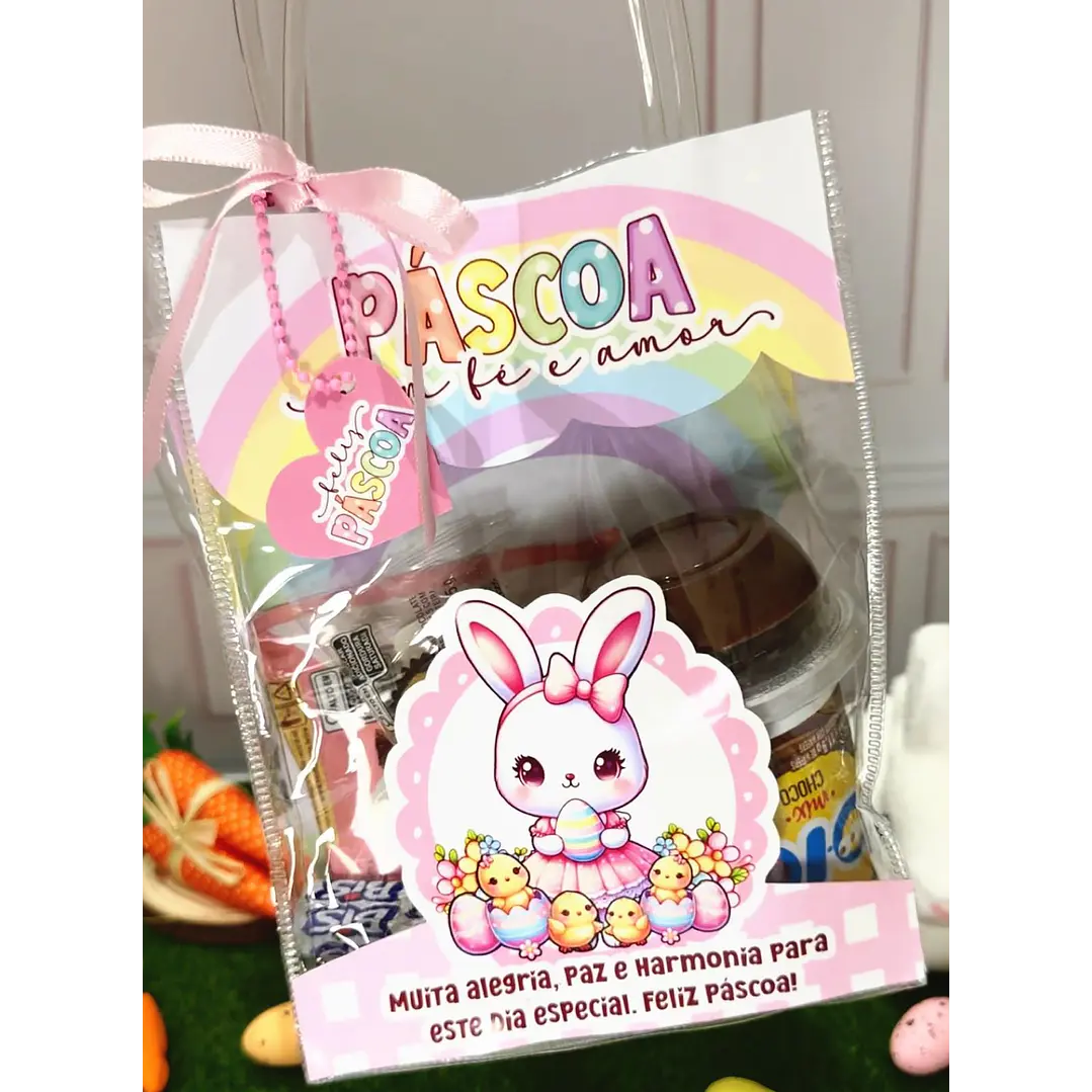 Arquivo de Corte Mimos Páscoa Doce Coelhinhos em Pdf  4