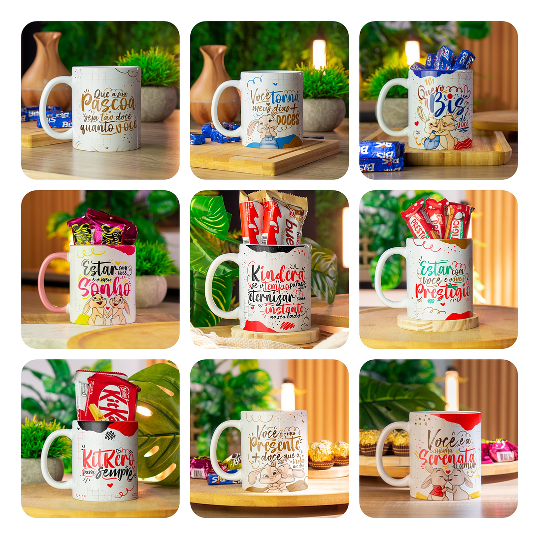 38 Artes para Caneca Páscoa Arquivo em Jpg  6