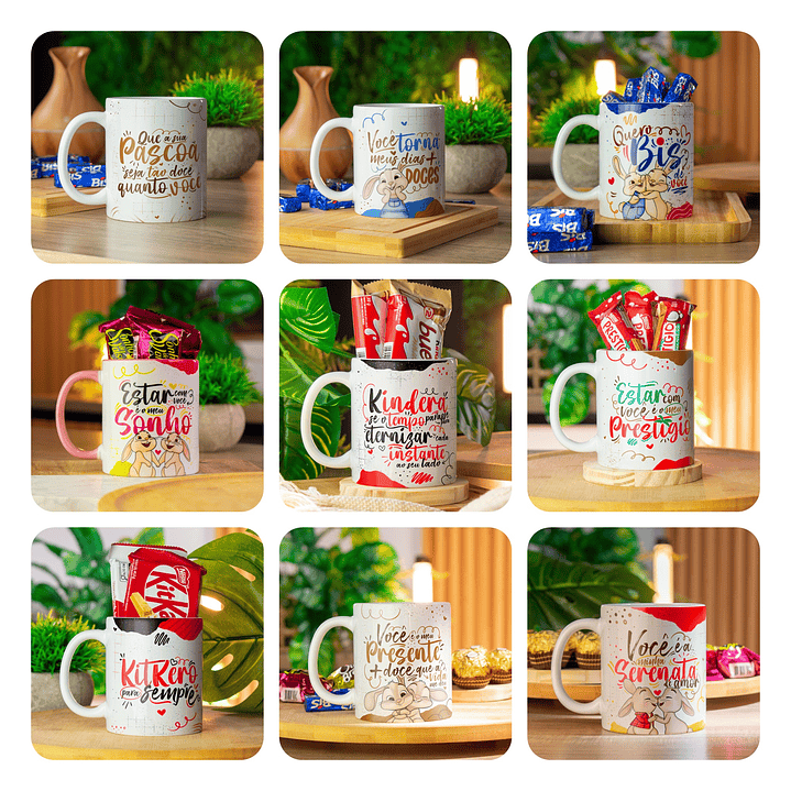 38 Artes para Caneca Páscoa Arquivo em Jpg  6