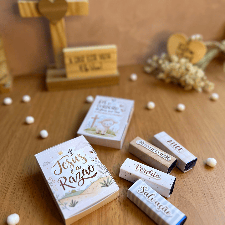 Caixa Caixinha 4 Bis Páscoa Cristã 2 – Arquivo de Corte em PNG e PDF para Baixar 1