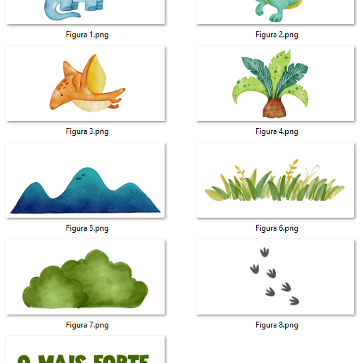 Kit Digital Alfabeto Dinossauro Arquivos Sem Fundo Png  5