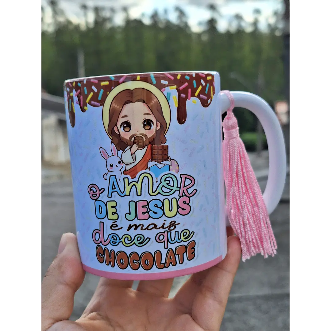 5 Artes para Caneca A verdadeira Páscoa Jesus Arquivo em Jpg 1