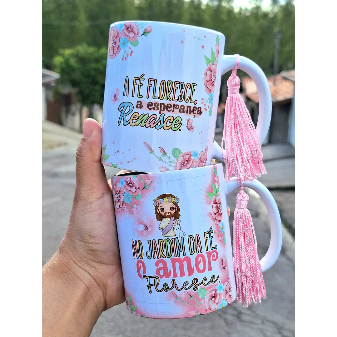 5 Artes para Caneca A verdadeira Páscoa Jesus Arquivo em Jpg 5