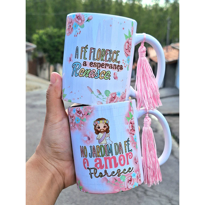 5 Artes para Caneca A verdadeira Páscoa Jesus Arquivo em Jpg 5