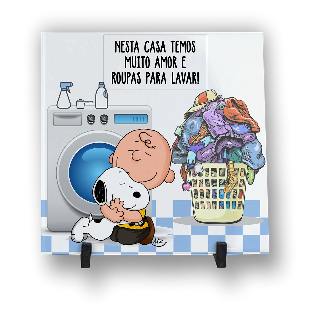 6 Artes para Azulejo Snoopy Arquivo em Jpg  1