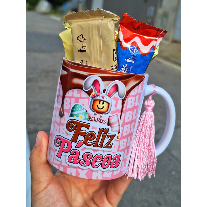 10 Artes para Caneca Páscoa Roblox Arquivo em Jpg 13