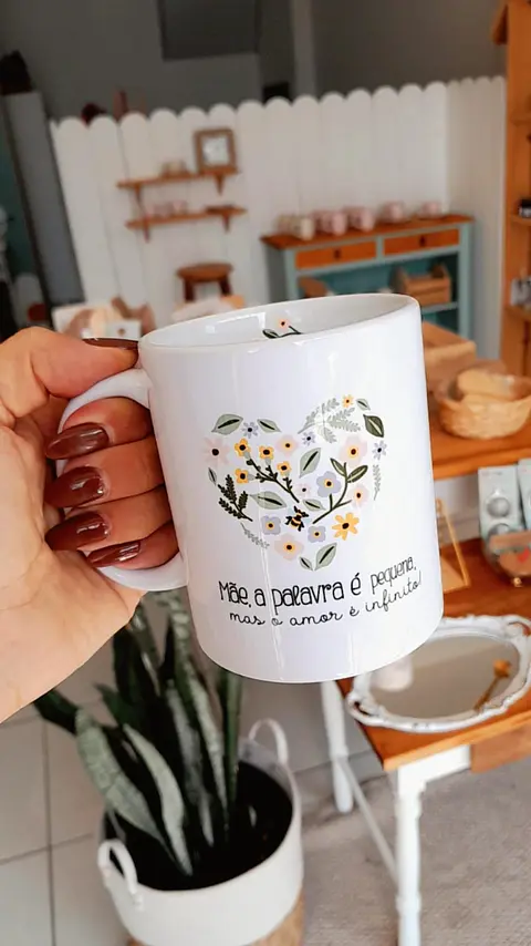 14 Artes para Caneca Dia das Mães Arquivo em Png