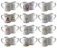 15 Artes para Caneca Páscoa Aquarela Arquivo em Jpg  - Thumbnail 1