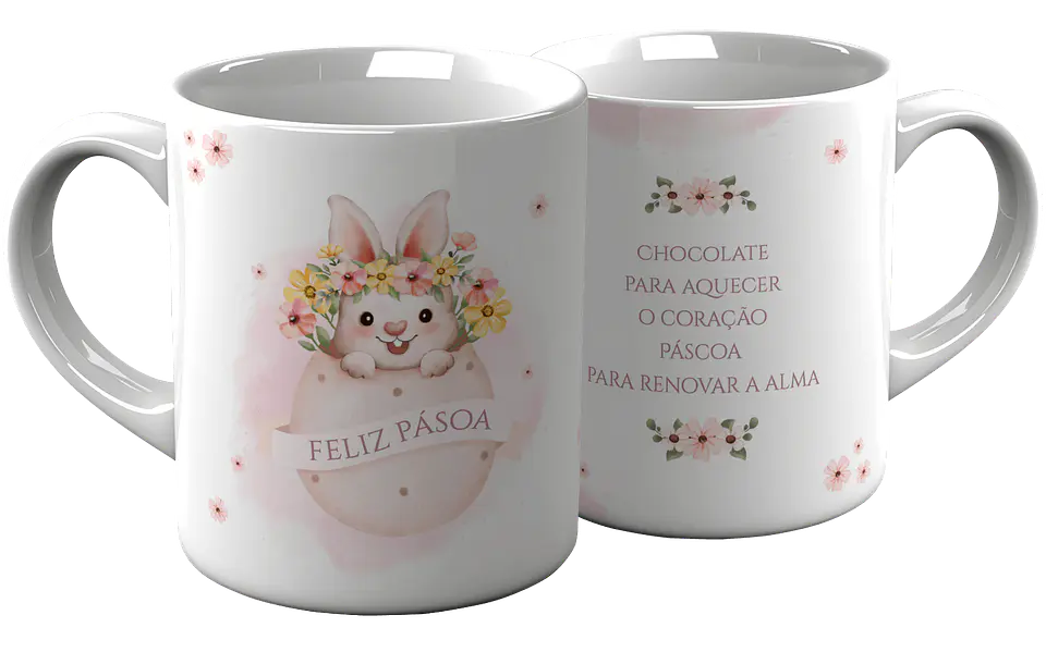 15 Artes para Caneca Páscoa Aquarela Arquivo em Jpg  2