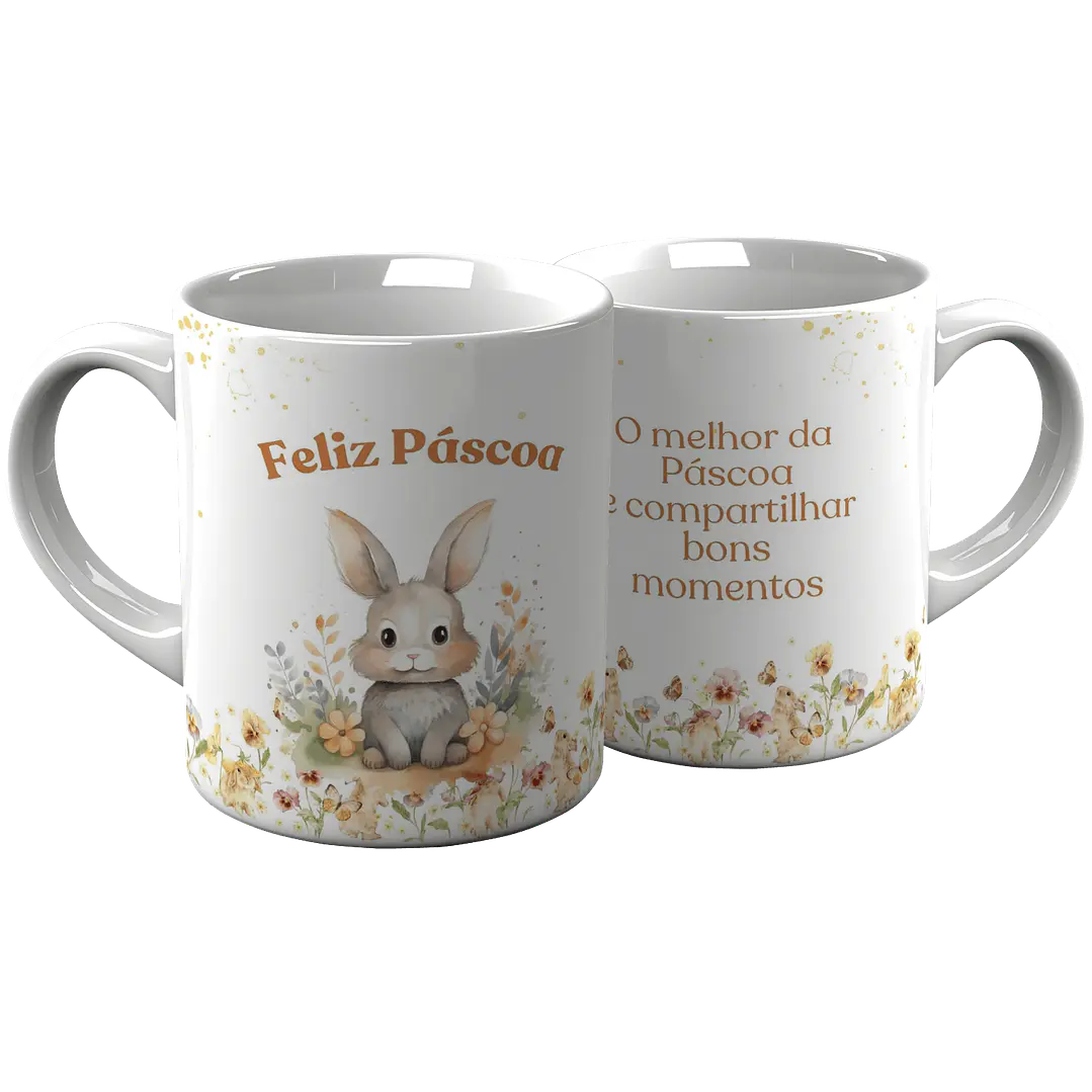 15 Artes para Caneca Páscoa Aquarela Arquivo em Jpg  3