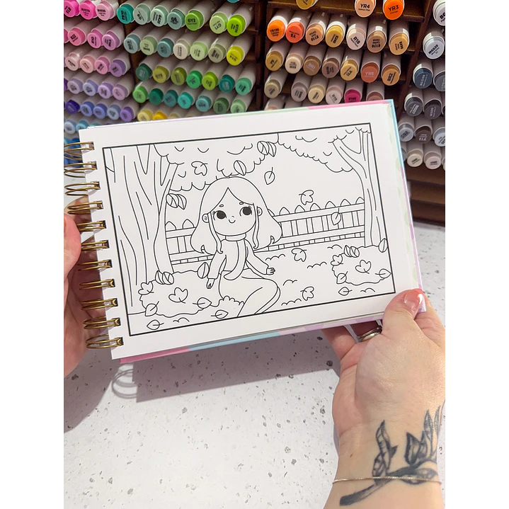 Kit Digital Livro de Colorir Colorindo Menininhas em Pdf 6