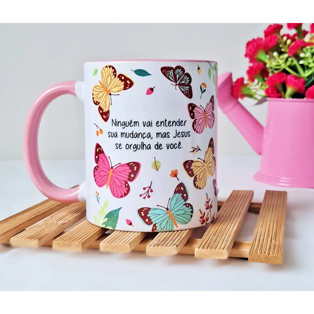 Artes Caneca Ninguém vai entender sua mudança mas Jesus se orgulha de você Arquivo em Jpg 1