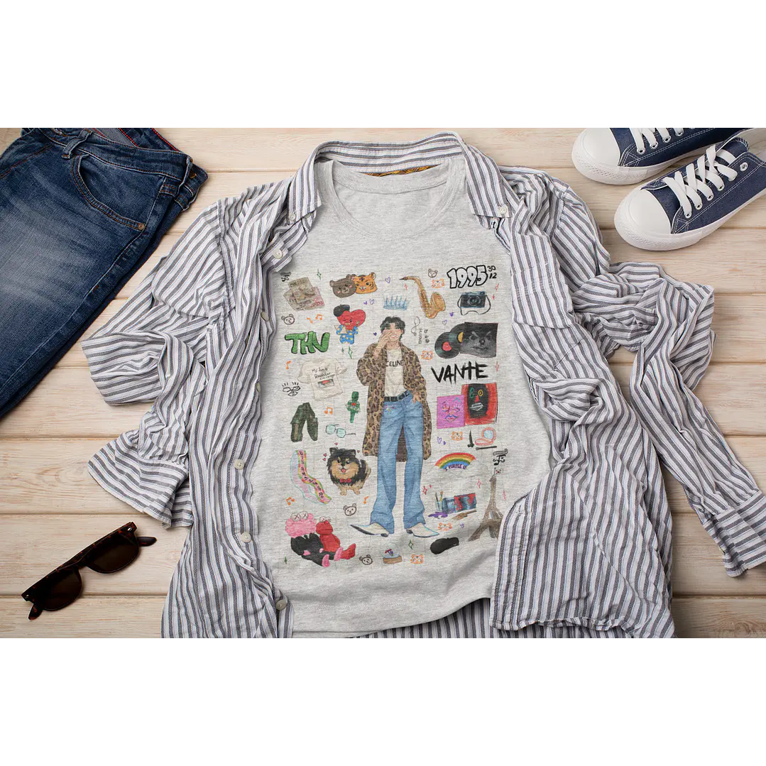 14 Artes para Camisa Banda Bts Arquivo em Jpg 8