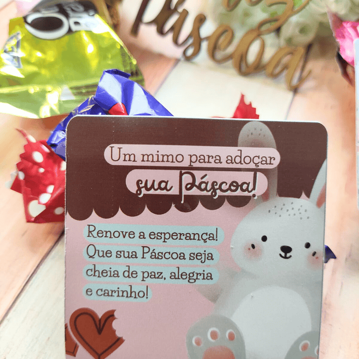 Tags Bombom Cristã Páscoa Arquivo de Corte em PNG e PDF para Baixar 3