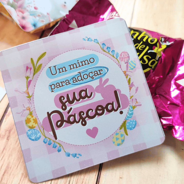 Tags Bombom Cristã Páscoa Arquivo de Corte em PNG e PDF para Baixar 6