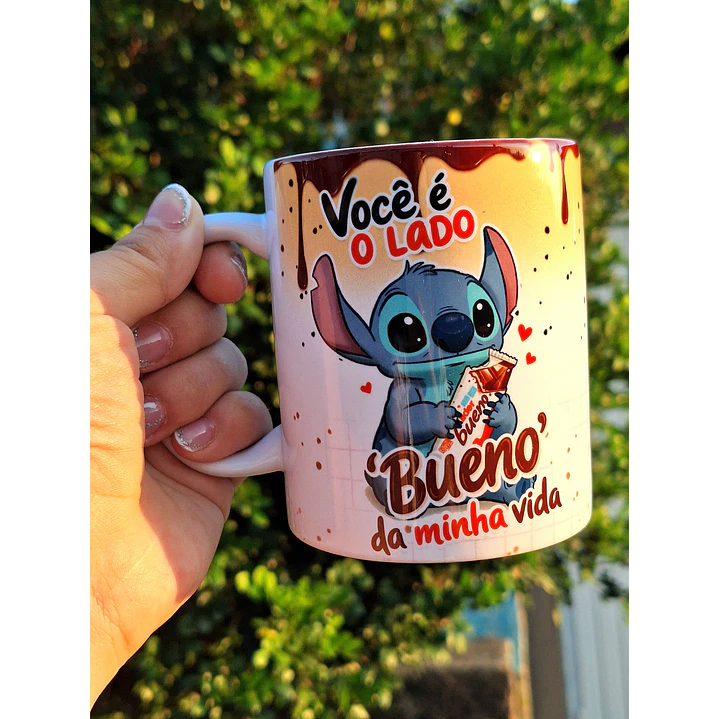 15 Artes para Caneca Stitch Amor de Chocolate Arquivo em Jpg 3