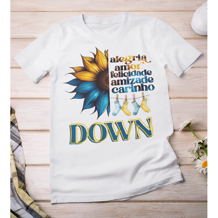 7 Artes para Camisa Sindrome de Down em Png  2