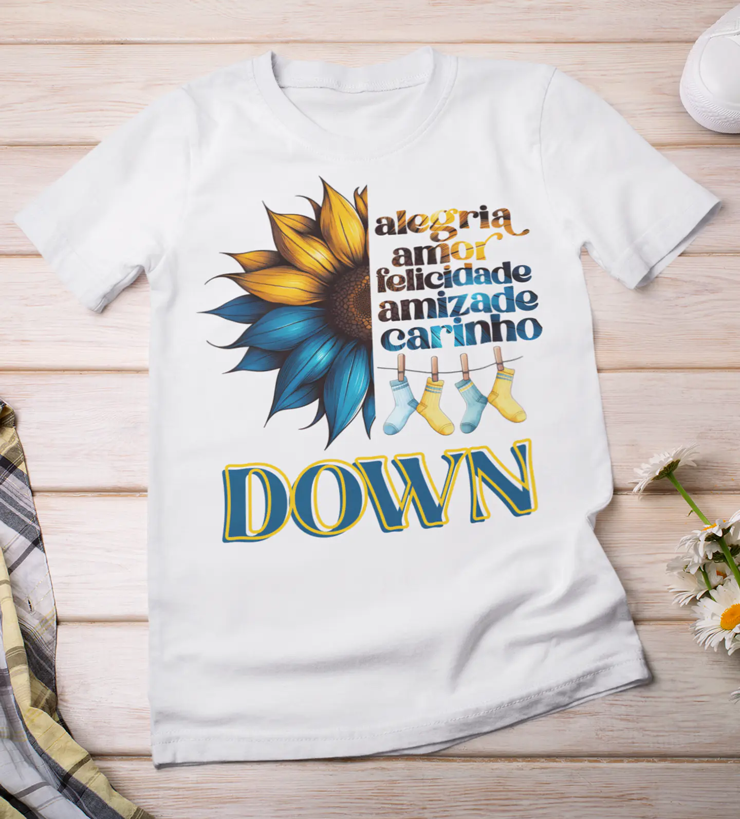 7 Artes para Camisa Sindrome de Down em Png  2